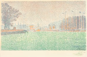 I Flushing av Paul Signac