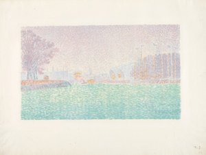 På Flushing av Paul Signac