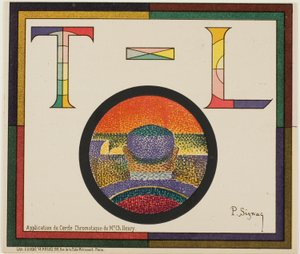 Kromatisk cirkel av Paul Signac