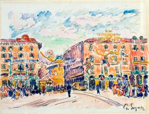 Stadstorget, c1925. av Paul Signac