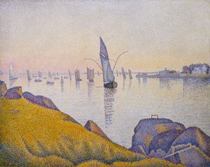 Evening Calm, Concarneau, Opus 220 (Allegro Maestoso) av Paul Signac