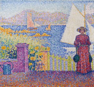 Port Saint-Tropez. av Paul Signac