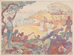 Harmoniska tider, 1895-1896. av Paul Signac
