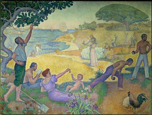 I harmonins tid. Guldåldern är inte i det förflutna, den är i framtiden, 1896. av Paul Signac