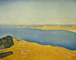 Havet Saint-Briac. Gueringardet. Saint-Lunaire (Opus 2 av Paul Signac