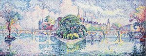 Vert-Galant Garden, ca. 1928 av Paul Signac