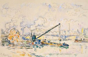 Mirabeaubron. Sandbunken av Paul Signac