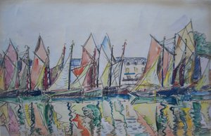 Pouliguen, 1929 av Paul Signac