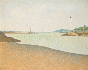 Beacons, Saint-Briac, 1890 av Paul Signac