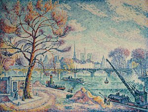Pont des Arts av Paul Signac