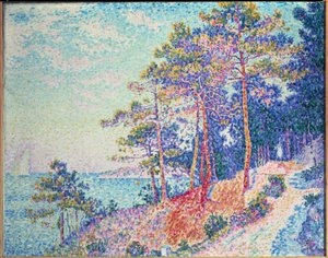 Saint Tropez, tullvägen av Paul Signac
