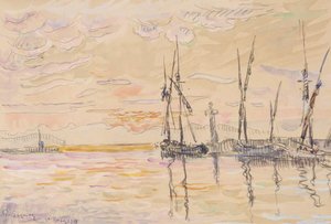 St Tropez av Paul Signac