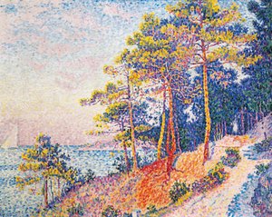 St Tropez, tullens väg, av Paul Signac av Paul Signac