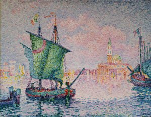Venedig - det rosa molnet av Paul Signac