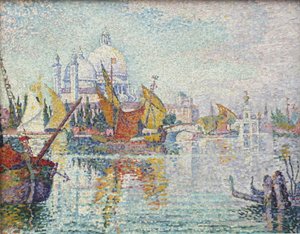 Venedig, Santa Maria della Salute av Paul Signac