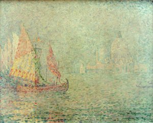 Venedig, dimma av Paul Signac