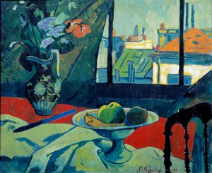 Stilleben, konstnärens verkstad Målning av Paul Serusier (1863-1927) 1891 Sön. 0,6x0,73 m Paris, musee d