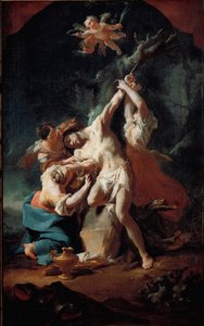 Sankt Sebastians martyrskap (olja på duk