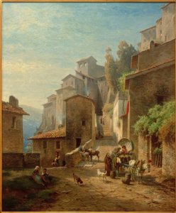 Olevano Romano av Paul Weber