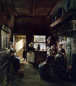Samtal, 1888. av Paul Weimar