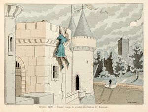 Illustration hämtad från boken "" Jeanne d