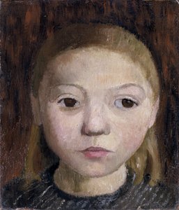 En flickas huvud av Paula Modersohn-Becker