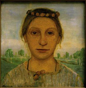 Porträtt av syster Herma av Paula Modersohn Becker