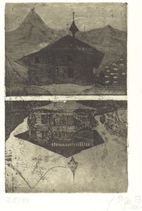 Chalet av Paula Modersohn Becker