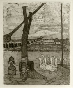 Sagan om den förlorade gåsen av Paula Modersohn Becker