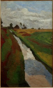Moorkanal av Paula Modersohn Becker