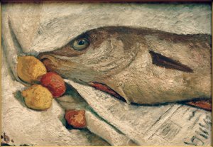 Stilleben med kolja av Paula Modersohn Becker