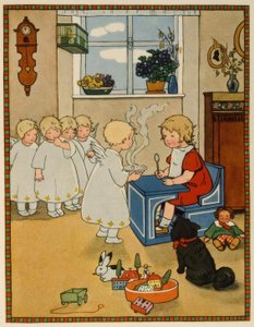 Fem änglar har sjungit / Fem änglar kommer hoppande