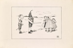 Barn, soldater som leker av Pauline Ebner