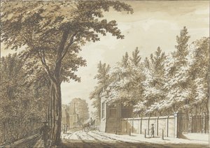 Hofstede Bosch-en-Hoven utanför Haarlem av Paulus Constantijn la Fargue (attributed to)