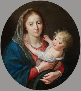 Maria med barnet av Paulus Moreelse
