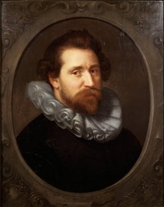 Porträtt av Abraham Bloemaert 1566-1651, 1609