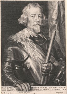 Carolus de Columna av Paulus Pontius