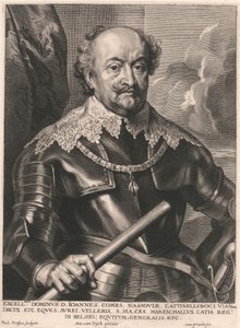 Excellens Bemästra. D. John Räkna. av Nassau. Cattinelliboci Via Dietz. Etc av Paulus Pontius