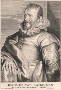 Joannes van Ravesteyn, ikonmålare av Haaggreven av Paulus Pontius