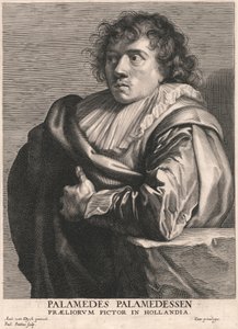 Palamedes Palamedessen, målare av Prelia i Holland av Paulus Pontius