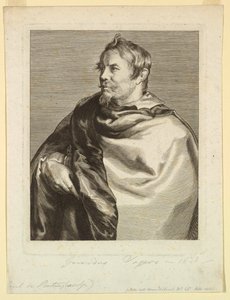 Porträtt av Gerard Seghers, från Icons of Princes of Men av Paulus Pontius