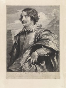Porträtt av gravören Paulus Pontius av Paulus Pontius