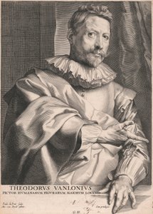 Theodore van Lonius, målare av mänskliga figurer Majors of Louvain av Paulus Pontius