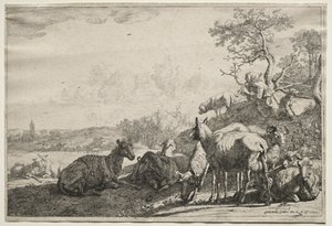 Herden, 1644. av Paulus Potter
