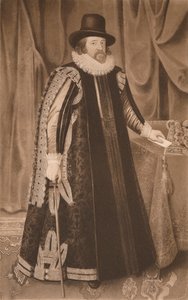 Francis Bacon, Viscount St. Albans, c1600, 1904 av Paulus van Somer
