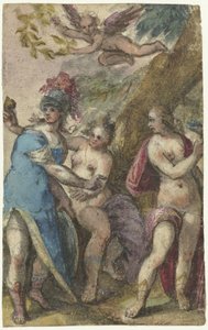 Parisdomen av Paulus van Wtewael (possibly)