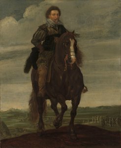 Prins Frederik Hendrik till häst