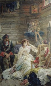 Lady Maria Hamilton före avrättningen, 26 mars 1799