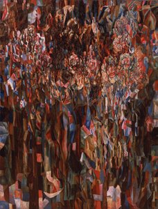 Blommor från världens blomningstid, 1915 av Pavel Nikolayevich Filonov