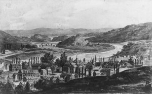 En stad vid Mohawk River i centrala delstaten New York, 1811-ca. 1813.